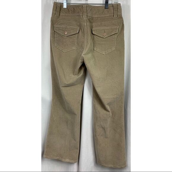 50% OFF Dockers Pants Perfect Fit Tall Corduroy Bootcut Tan Size 6 - Picture 2 of 5